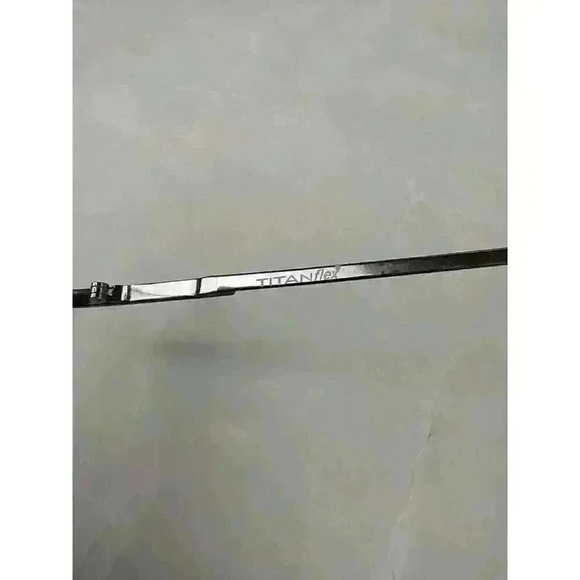 TITAN FLEX M995 DGN Dark Gun Metal Mens Rectangle Eyeglasses 52-18-140 - Picture 9 of 12